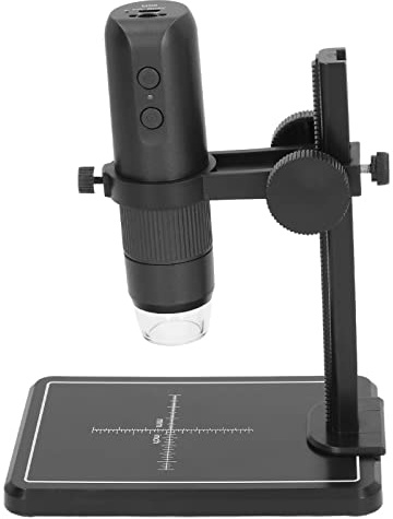 Qudinip Electron Microscope 50X‑1000X High Resolution Digital Microscope with Adjustable LED Light for Students and Children