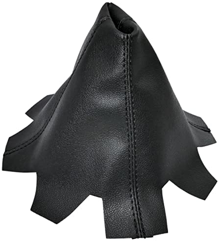 Aerzetix - C57752 - Cuffia soffietto per leva del cambio - compatibile con VW Multivan Transporter T5 a partire dal 2003 - colore: nero - in pelle sintetica