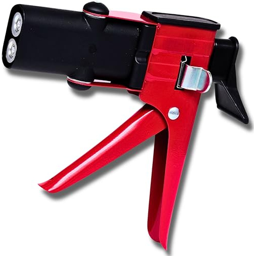 Pistola Dispensadora Metalica Y Reforzada, Pistola De Pegamento Epoxi A/B, Pistola Dispensadora De Mezcla.