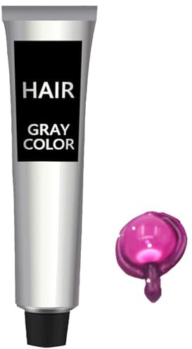 KOAHDE Crema Colorante para Cabello Natural Gris Plateado,Tinte de Cabello Temporal Mujer y Hombre,Crema de Tinte Unisex,Cera Tinte Instantáneo para Cabello,Tipos de Cabello Crema para Cabello Gris