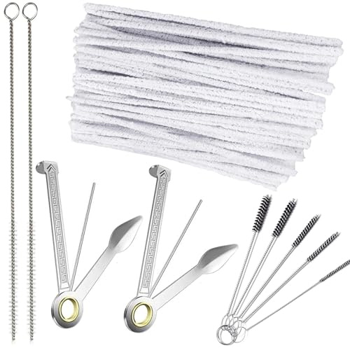 100 Hard Bristle Pipe Cleaners,2Pcs 3-in-1 Pipe Tamper Reamer,2 Mini Nylon Brush Set,2 Pcs Straw Cleaning Brushes,Detachable Key Ring Set of 5 Black Brushes,for Pipe Smoking,Teapot Drinkware Cleaning