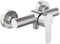 Duscharmatur Einhebelmischer, 304 Edelstahl Badewannenarmatur, Einhebelmischer Dusche Anti-Verbrühung, Wandmontage Mischbatterie für Dusche, Einhand-Brausebatterie mit Montagezubehör