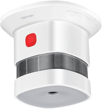 Heiman - Rilevatore di fumo compatibile con Home Assistant, SmartThings e Apple Home Integration, HS1SA-M