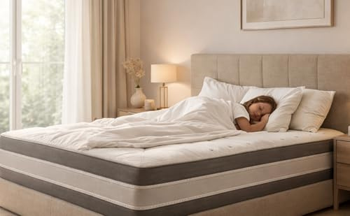 B M BIFULCO MATERASSI Materasso Misure Personalizzabili MED Anallergico e Ipoallergenico, Nuova tecnologia Confort Premium Ortopedic Med Made in italy 160x200x20, Memory Foam