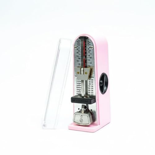 FytStycale Métronome Mécanique Portable 40-208 BPM sans Pile, Rose