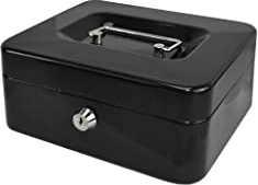 CRISCOLOR Geldkassette schwarz 125 x 95 x 60 mm