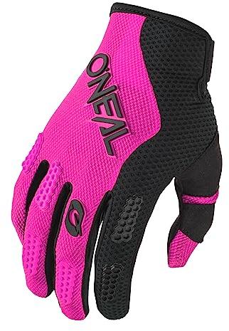 O'NEAL | Fahrrad- & Motocross-Handschuhe | MX MTB FR Downhill | Passform, Luftdurchlässiges Material | Elements Women Glove RACEWEAR V.24 | Erwachsene | Schwarz Pink | Größe L