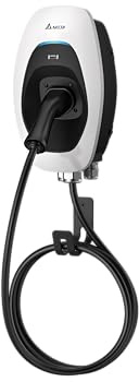 Delta AC MAX Basic, Wallbox für Elektroautos, 11 kW – 3-phasige AC-Ladestation, Typ-2-Stecker