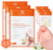 Modelones Hornhaut Entfernen Fußmaske - Premium Hornhaut Socken Fussmaske 3 Paar + 3 Pcs Kollagenserum für Weiche Füße, Fuß Foot Peel Mask Fußpeeling - Effektive Fußpflege Anti Hornhaut Socken