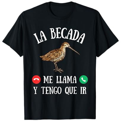 Caza Becada Hombre Divertido Idea De Regalo Cazador Llama Camiseta