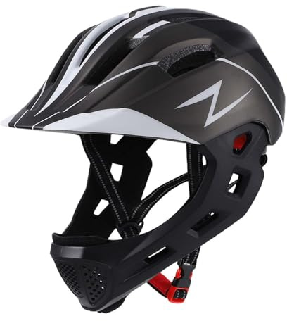 rongweiwang Casco de Bicicleta para niños, Casco Deportivo para Escalada, equitación, Patinaje sobre Ruedas, Morado y Rosa, Negro, 50 cm a 55 cm