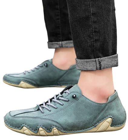 Nuqqichongtian Zapatos descalzos para hombre, zapatos para mujer, resistentes al agua, zapatos descalzos, senderismo, zapatos descalzos para hombre, zapatos descalzos de piel, impermeables, color