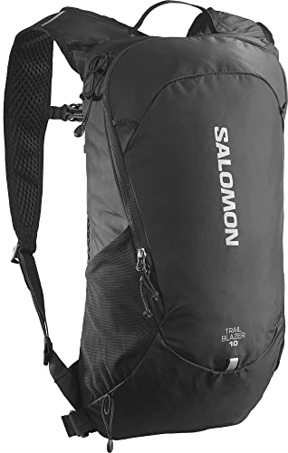 Salomon Trailblazer 10 Unisex-Wanderrucksack, Vielseitigkeit, Einfach zu handhaben, Komfort und geringes Gewicht, Schwarz