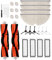 Zubehör für Xiaomi Saugroboter 24 tlg Zubehör für Xiaomi Roborock S5 S50 S51 S55 S5 max S6 Pure S6 maxV Staubsauger Teile 2 Zentralbürste,6 Seitenbürste,4 Filters,4 Wischtücher,6 Filterkern,2 Werkzeug