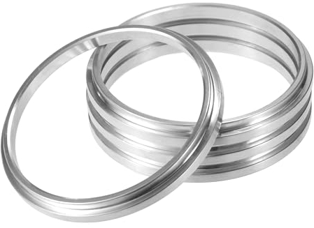 QUARKZMAN 4 Piezas Anillos Centradores De Buje De Aleación De Aluminio De 82 Mm De Diámetro Exterior A 72.6 Mm De Diámetro Interior para Automóviles