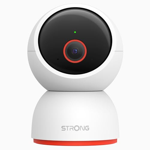 Cámara de seguridad interior 4K de 8 MP, visión panorámica e inclinación de 360°, detección movimiento, wifi 2.4G/5G, visión nocturna, almacenamiento en la nube y tarjeta SD de 512 GB, aplicación.