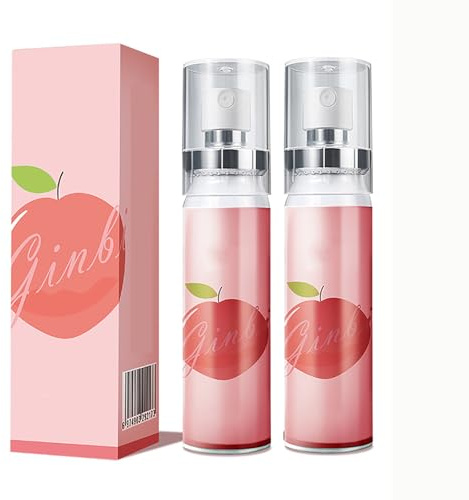 Oral Care Spray,Mouth Breath Spray Spray,Spray for Oral Care,Fruit Fresh Breath Spray,white peach 2PC