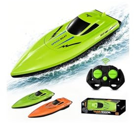 2.4G High-speed Rc Boat With Dual Motors,Rc Boat,Electric Racing Boats for Fast Water Fun in Summer,Radio Controlled Watercraft,Remote Control Boats for Lake/pool/pond, Summer Toys for Adults Kids