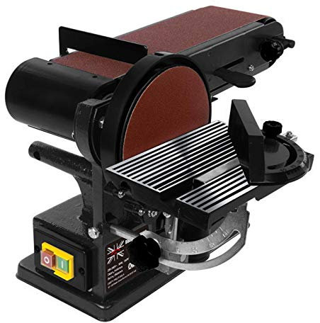 Powerful 350w Bench Belt and Disc Sander 390mm Sander Sanding