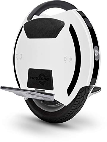 Kingsong Elektro-Laufrad KS-14D, Erwachsene,Weiß, 800W Motor, Reichweite bis zu 40km, 20km/h begrenzt, 14 Luftreifen, Lautsprecher und Bluetooth
