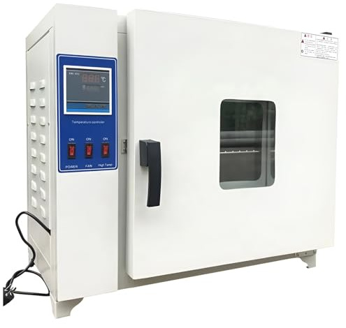 Rostfritt stål digital varmluftstorkande steriliseringsugn, 110V/220V, Rt+10-300°C,White-43L-800W