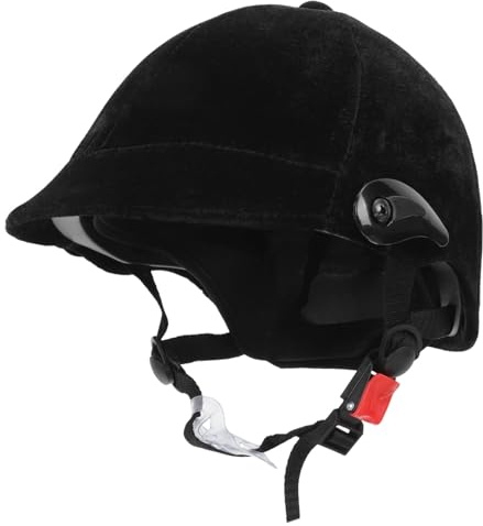VICASKY Verstellbarer Reithelm mit Atmungsaktivem Innenfutter und Abnehmbaren Ohrpolstern Schutzhelm für Reitsport Fahrrad Skateboard und Scooter Komfortabel mit Verstellbarem Kinnriemen