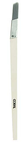 Coral 33472 Precision Angled Lining Fitch Paint Brush with Platinum Easy Clean Filaments 0.5 inch