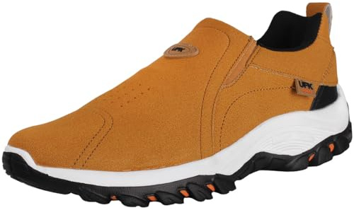 zpllsbratos Zapatillas sin Cordones Hombre Casual Zapatos Mocasín Zapatos para Caminar Senderismo 39-48(Marrón,42)