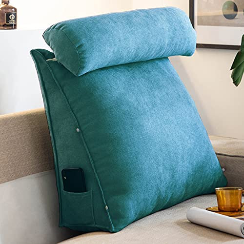 YAOUFBZ Nordic Triangle Keilkissen mit Nackenstütze,Keilkissen Dreieckkissen Flex Rückenstütze Verstellbares Rückenkeilkissen Schlafsofa Bürostuhlauflage Lesekissen,Lesekissen