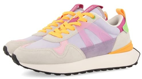 Gioseppo - Sneakers con Detalles Multicolor para Mujer Adair, Color Malva, Talla 38