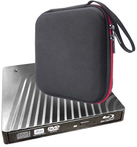 Reproductor y quemador de discos Blu-ray externo USB-C 2 en 1 + bolsa de almacenamiento, para Asus HP, Lenovo, Dell, XPS MSI, Surface Mac, iMac, Acer Gaming Laptop, Type-C 3.0 BD-RE DVD+R DL CD
