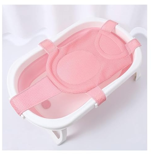 Cojin Bañera Bebe, Red de Soporte Antideslizante, Seguro y Cómodo para Recién Nacidos.Cojin Bañera Bebe
