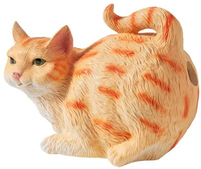 kdkskss Portafazzoletti a Forma di Sedere del Gatto,Copri Scatola Fazzoletti Decorativo con Gattino - Accessorio Decorativo Divertente In Resina Materiale Resistente Ideale Per Arredamento Bagno Sala