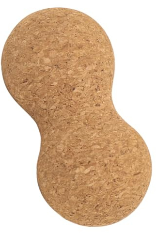 Pelota de Masaje de Corcho de Alta Densidad, Diseño Único | Bolas de Corcho, Balones Corcho, Masaje Yoga, Alivio Muscular