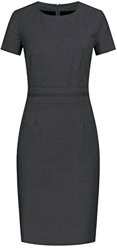 GREIFF Größe 38 Corporate Wear Modern with 37.5 Damen Etuikleid Regular Modern Fit Marine Schwarz Pinpoint Modell 1064