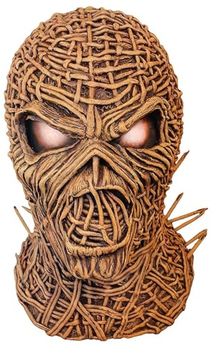 Trick Or Treat Studios Iron Maiden Eddie the Wickerman Latexmaske für Erwachsene