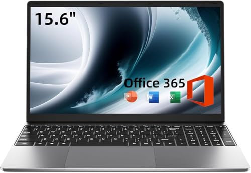 jumper Laptop 15,6 Zoll HD Display, 4 GB RAM 128 GB SSD, Office 365, Prozessor 5205U Tragbarer Notebook, Akku 38 Wh, Zwei Stereo-Lautsprecher, Typ-C, USB 3.0, 2024