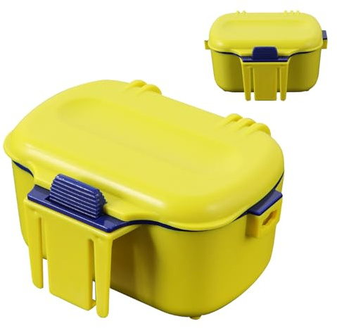 Récipient isotherme pour appâts de pêche – Étui de support étanche pour appâts vivants | Récipient de rangement avec cordon pour petits appâts vivants de pêche, gardien de vers portable, appât