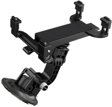 POPETPOP Soporte para Tablet con Ventosa para Coche Soporte Portátil para Ordenador y Navegación Base Ligera para Uso Vehículo