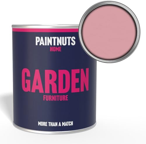 Paintnuts Garden Furniture Paint - RAL-3015 - LIGHT PINK Satin 250ml Tin