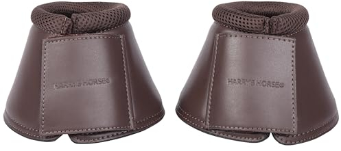 Harry's Horse Hufglocken Springglocken Excellent Klettverschluss (XL, braun)