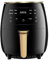 Ksiope Friggitrice ad aria da 4,5 l, di nuova generazione: 1400 W, touch screen, 8 programmi, cottura senza olio, manuale in francese, Ksiope2024