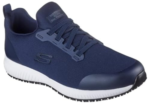 Skechers Squad SR Myton, Sneaker Uomo, Tessuto Sintetico Blu Navy, 42 EU