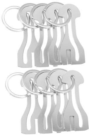 OUNONA 8piezas Soporte Para Monedas Ficha Para Compras Removedor Portátil De Fichas