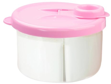 Formula Dispenser | Spill-Free Cover for Easy Opening | Holds 3 Servings Accessories 300ml for Breastfeeding Nursery Kindergarten Camping Outdoor Hospital Travel