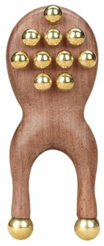 Ansiktsmassageapparat, kroppsformning av trä, handhållen ansiktsmassag | Bärbar träkroppsformningsanordning 9,5 x 3,8 cm, ansiktsmassageapparat, handhållen ansiktsmassageapparat, för arm rygg