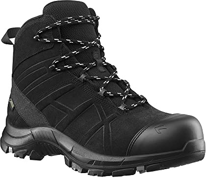 HAIX Black Eagle Safety 53 mid Noir UK 10.5 / EU 45.5