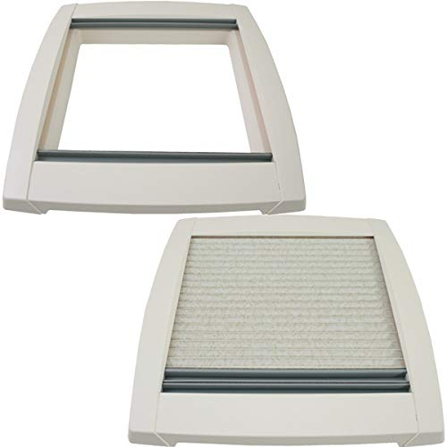 pro-Styling Innenrahmen für MPK Dachluke 40 x 40 cm, Weiß, Kunststoff, Wohnmobil, Wohnwagen