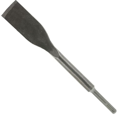 Diablo SDS-Plus Tile Chisel for Demolition and Concrete Cleaning - Self-Sharpening, 1-1/2 Flat Chisel, 10 Length, SDS-Plus Shank - DMAPLCH2020