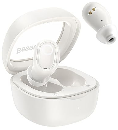 Baseus Bowie WM02 TWS, BT 5.3 Wireless Earphones White (NGTW180002)